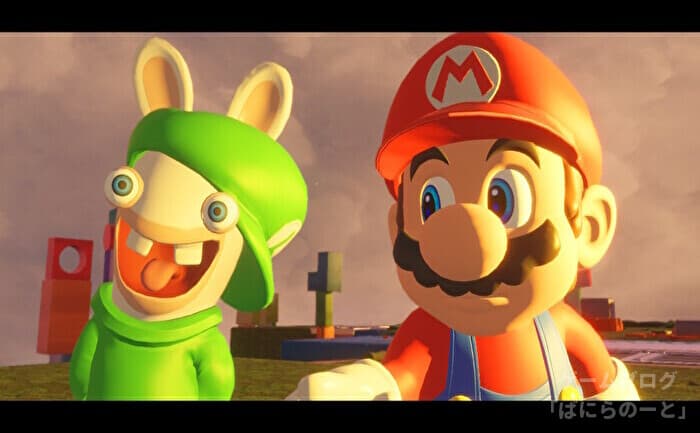 マリオ+ラビッツ キングダムバトル マリオ ラビッツルイージ その1