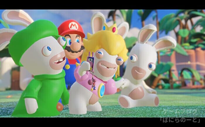 マリオ+ラビッツ キングダムバトル ラビッツピーチ ラビッツルイージ その2