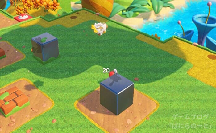 マリオ+ラビッツ キングダムバトル スライディング その1