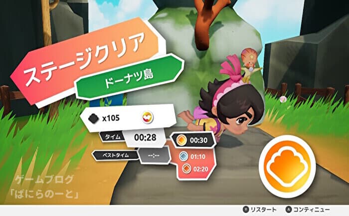 【コアとマーラの5人の海賊】タイムアタック その1