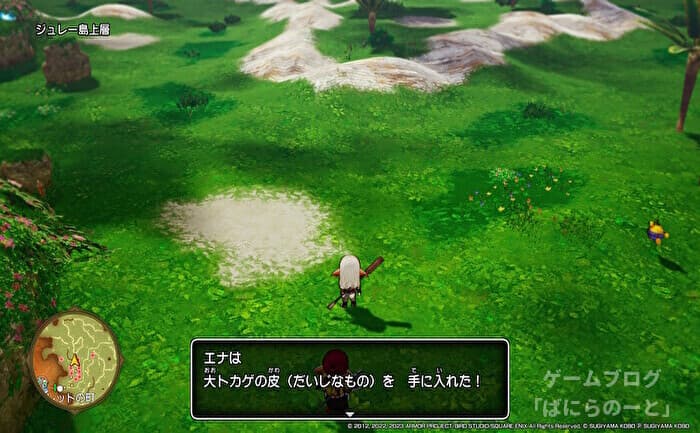 【ドラゴンクエスト10 オフライン】大トカゲの皮 入手